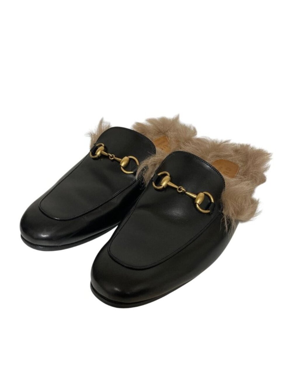 Gucci Prince Town Horsebit Loafers Shoes Black Flats